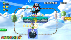 Meringue Clouds — New Super Luigi U walkthrough screenshot