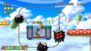 Meringue Clouds — New Super Luigi U walkthrough screenshot