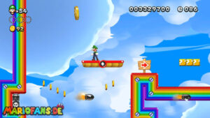 Meringue Clouds — New Super Luigi U walkthrough screenshot