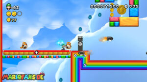 Meringue Clouds — New Super Luigi U walkthrough screenshot