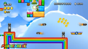 Meringue Clouds — New Super Luigi U walkthrough screenshot