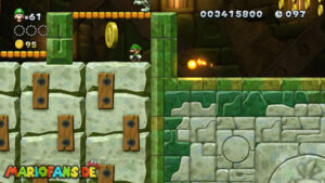 Meringue Clouds — New Super Luigi U walkthrough screenshot