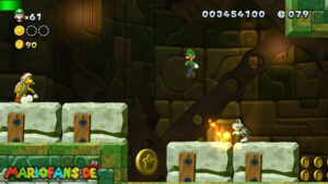 Meringue Clouds — New Super Luigi U walkthrough screenshot