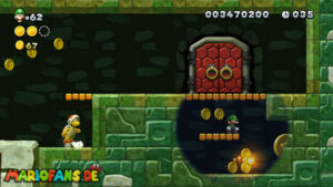 Meringue Clouds — New Super Luigi U walkthrough screenshot