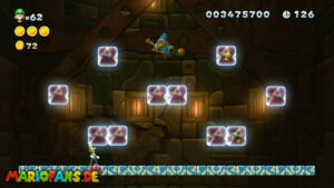 Meringue Clouds — New Super Luigi U walkthrough screenshot