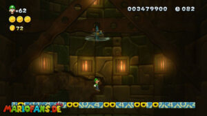 Meringue Clouds — New Super Luigi U walkthrough screenshot