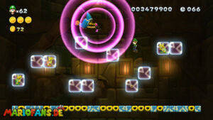 Meringue Clouds — New Super Luigi U walkthrough screenshot