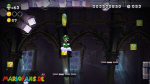 Meringue Clouds — New Super Luigi U walkthrough screenshot