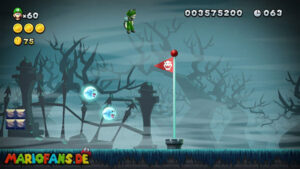 Meringue Clouds — New Super Luigi U walkthrough screenshot