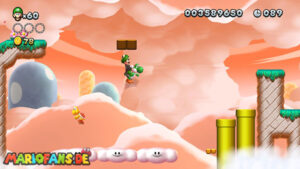Meringue Clouds — New Super Luigi U walkthrough screenshot