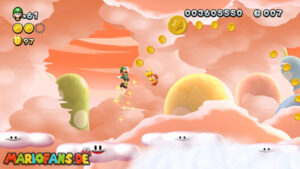 Meringue Clouds — New Super Luigi U walkthrough screenshot