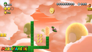 Meringue Clouds — New Super Luigi U walkthrough screenshot
