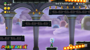 Meringue Clouds — New Super Luigi U walkthrough screenshot
