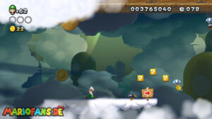 Meringue Clouds — New Super Luigi U walkthrough screenshot