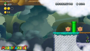 Meringue Clouds — New Super Luigi U walkthrough screenshot