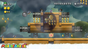 Meringue Clouds — New Super Luigi U walkthrough screenshot