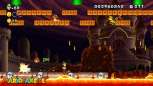 Peach’s Castle — New Super Luigi U walkthrough screenshot