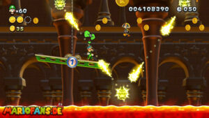 Peach’s Castle — New Super Luigi U walkthrough screenshot