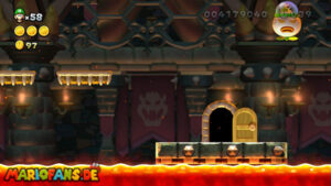 Peach’s Castle — New Super Luigi U walkthrough screenshot