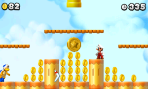 World 2 — New Super Mario Bros. 2 walkthrough screenshot