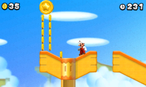 World 2 — New Super Mario Bros. 2 walkthrough screenshot