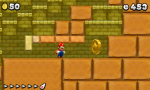 World 2 — New Super Mario Bros. 2 walkthrough screenshot