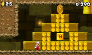 World 2 — New Super Mario Bros. 2 walkthrough screenshot