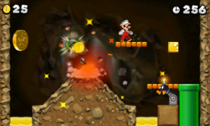 World 2 — New Super Mario Bros. 2 walkthrough screenshot