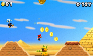 World 2 — New Super Mario Bros. 2 walkthrough screenshot