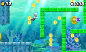 World 3 — New Super Mario Bros. 2 walkthrough screenshot