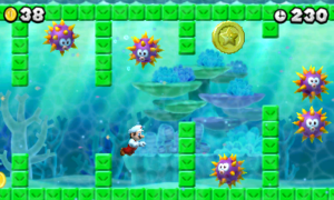 World 3 — New Super Mario Bros. 2 walkthrough screenshot
