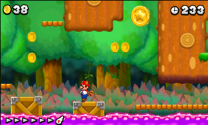 Secret Exits — New Super Mario Bros. 2 walkthrough screenshot