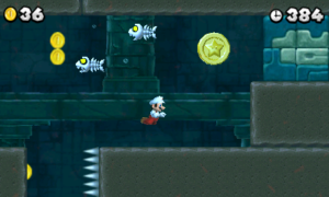 Secret Exits — New Super Mario Bros. 2 walkthrough screenshot