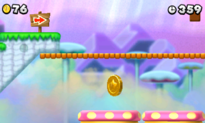 World 4 — New Super Mario Bros. 2 walkthrough screenshot