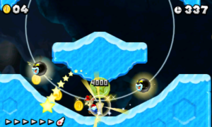 World 4 — New Super Mario Bros. 2 walkthrough screenshot