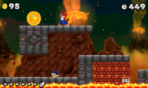 World 6 — New Super Mario Bros. 2 walkthrough screenshot
