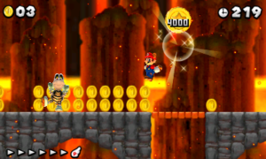 World 6 — New Super Mario Bros. 2 walkthrough screenshot