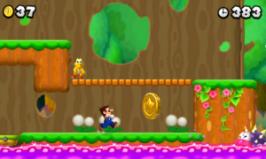 World Flower — New Super Mario Bros. 2 walkthrough screenshot