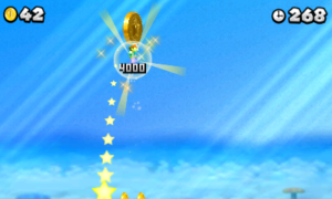 World Flower — New Super Mario Bros. 2 walkthrough screenshot