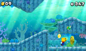 World Mushroom — New Super Mario Bros. 2 walkthrough screenshot