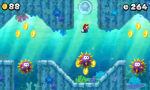 World Mushroom — New Super Mario Bros. 2 walkthrough screenshot