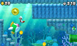 World Mushroom — New Super Mario Bros. 2 walkthrough screenshot