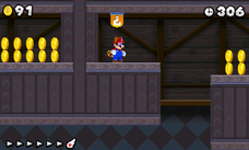 Secret Exits — New Super Mario Bros. 2 walkthrough screenshot