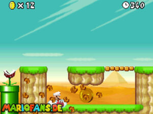 World 2 — New Super Mario Bros. walkthrough screenshot
