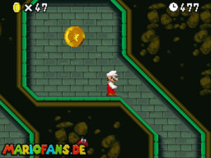 World 2 — New Super Mario Bros. walkthrough screenshot