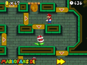 World 2 — New Super Mario Bros. walkthrough screenshot