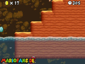 World 2 — New Super Mario Bros. walkthrough screenshot