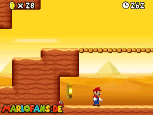 World 2 — New Super Mario Bros. walkthrough screenshot