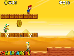 World 2 — New Super Mario Bros. walkthrough screenshot