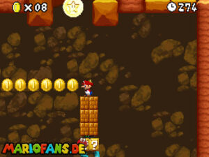 World 2 — New Super Mario Bros. walkthrough screenshot